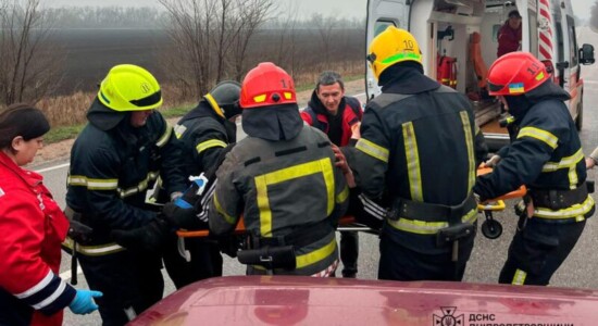 Двоє хлопців травмувалися в ДТП на Криворіжжі